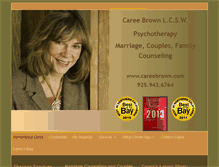 Tablet Screenshot of careebrown.com